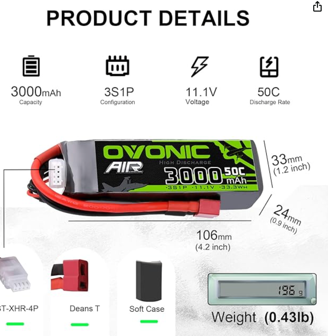 LaunchMaster™  Battery & Charger